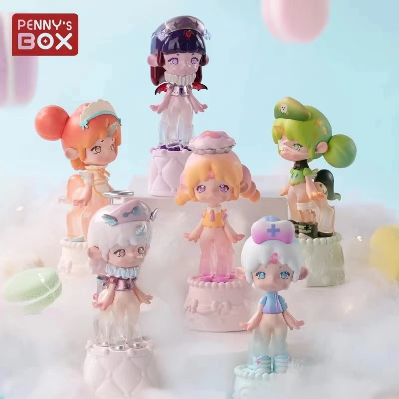 【咪该潮玩拆盒】潘妮的宝盒-桉涂半糖主义盲盒潮玩手办PVC