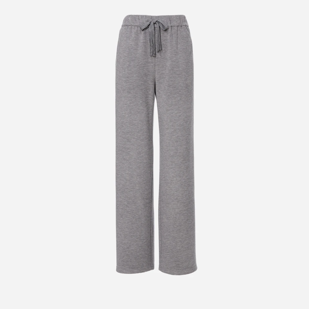 GEJIN歌锦软糯高弹雪尼尔直筒裤9412433116