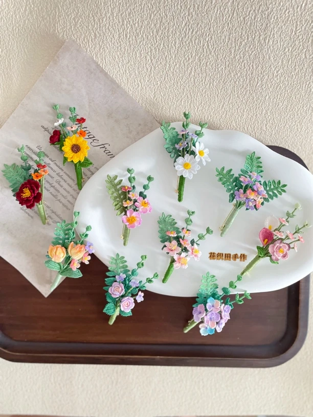 （直播专用）手工编织80号蕾丝成品定制