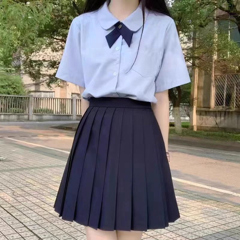 【高质量】泰式jk制服套装泰国校服夏季学院风纯色正版jk基础款