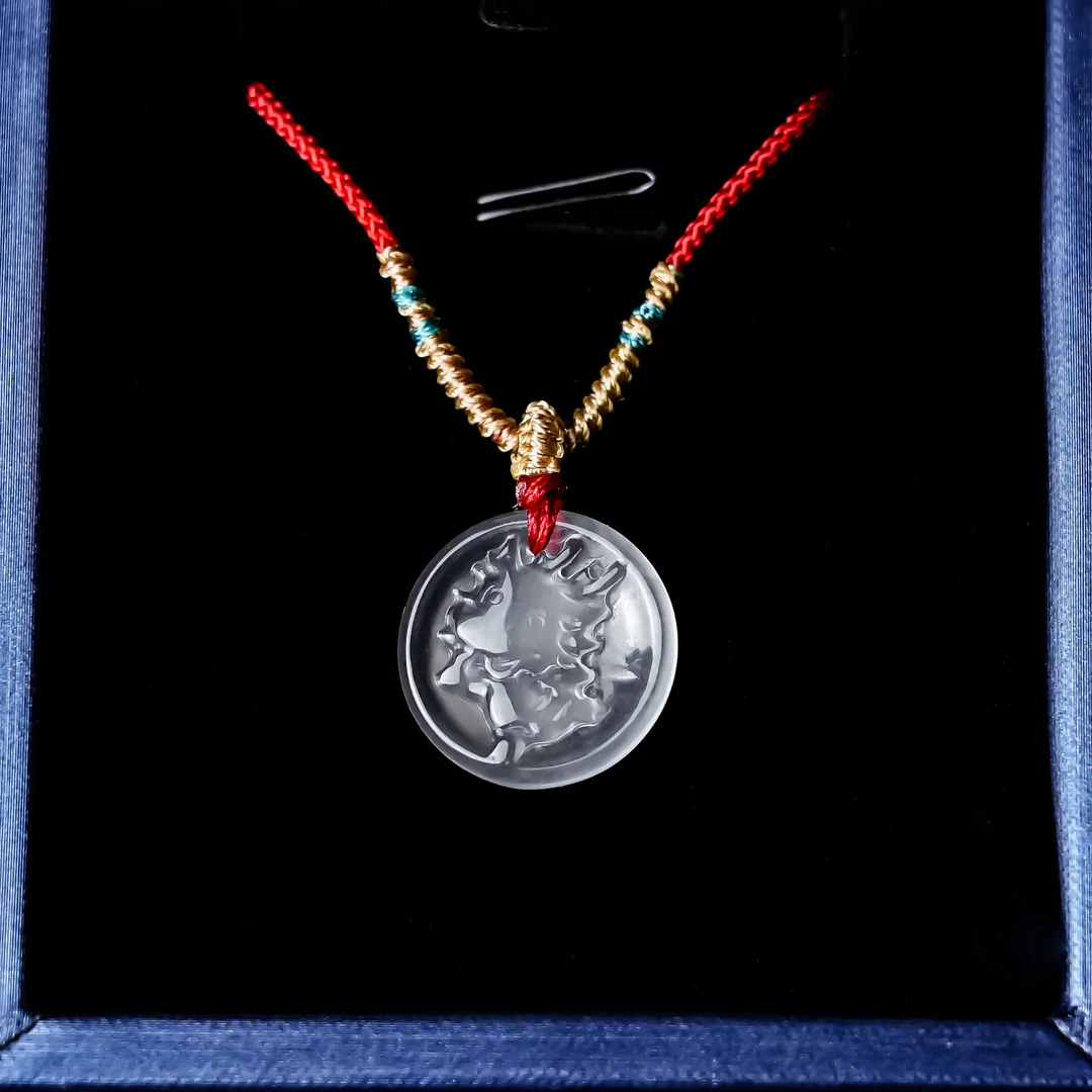 纯天然A货高冰挂坠十二生肖男女款情侣款学生款宝宝款长辈款礼品