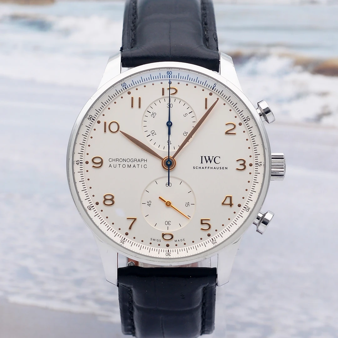 99新 IWC/万国 泽泰/葡萄牙IW371604精钢41mm自动机械男表