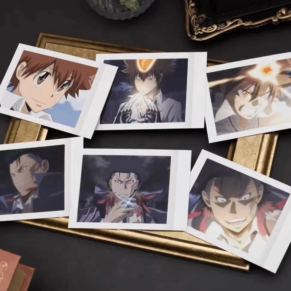 【拆袋】日谷Movic家庭教师REBORN 拍立得四弹云雀狱寺盲盒