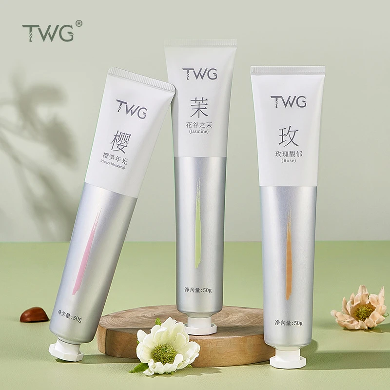 【三支装】TWG轻透香氛滋润保湿精华防干护手霜润护便携养肤防护霜