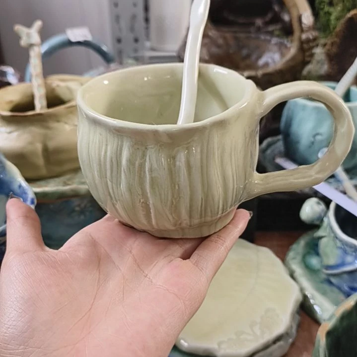 【闪购商品】陶瓷杯溪**语