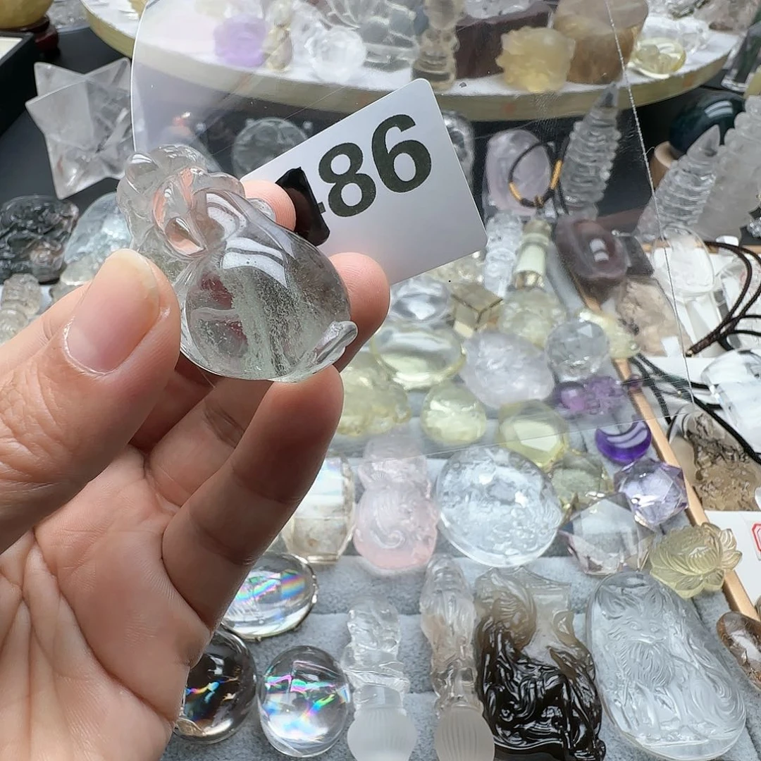 水晶摆件未镶嵌乐*儿水晶086