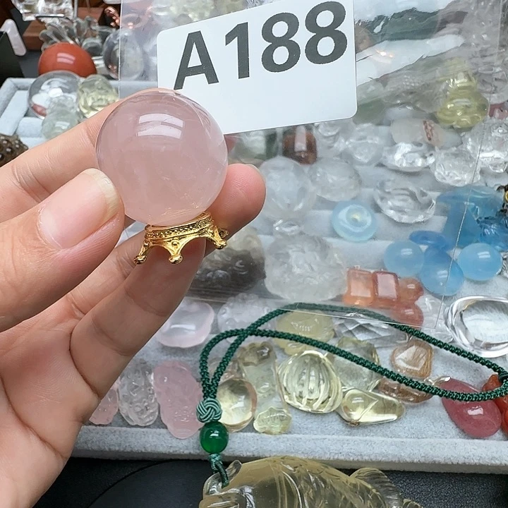 水晶吊坠未镶嵌球188