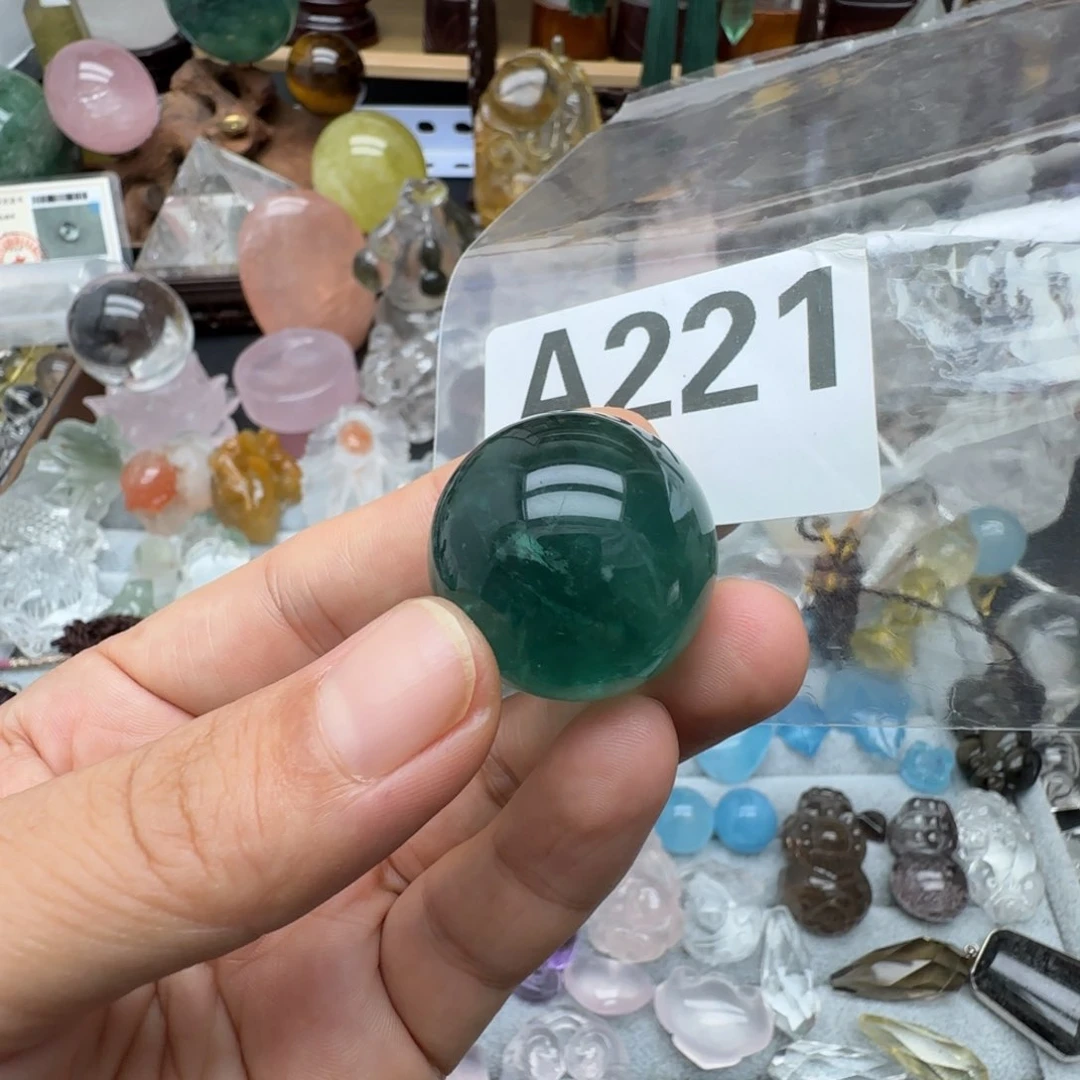 水晶摆件未镶嵌球221