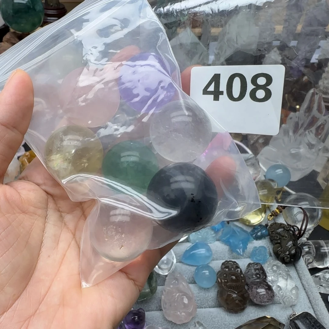 水晶摆件未镶嵌芊****馆摆件408
