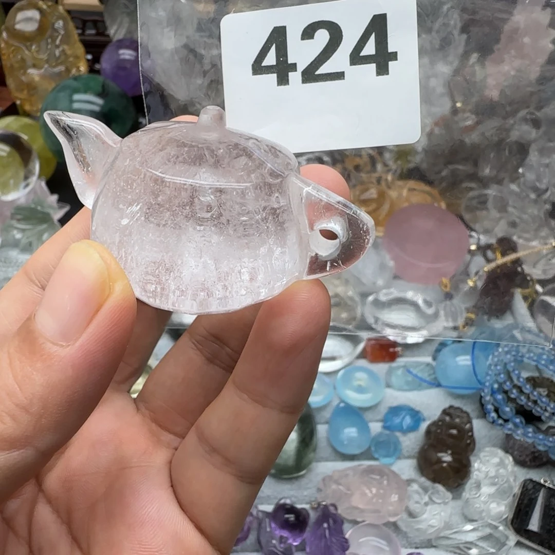 水晶吊坠未镶嵌水晶424