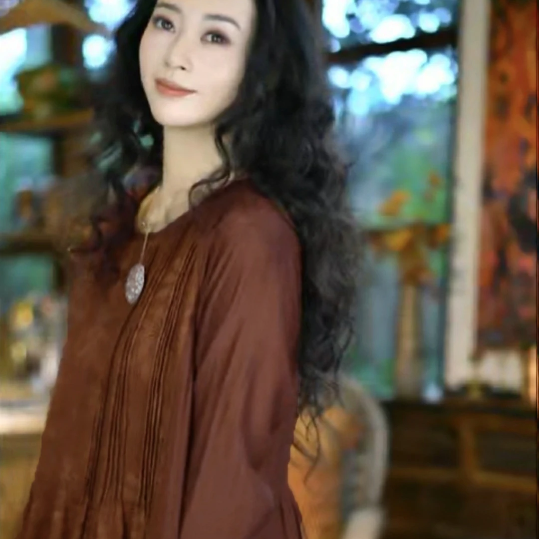 游尘衣物/绡连衣裙