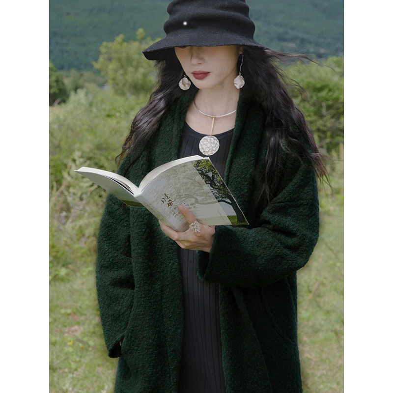 游尘衣物/落霜毛织外套