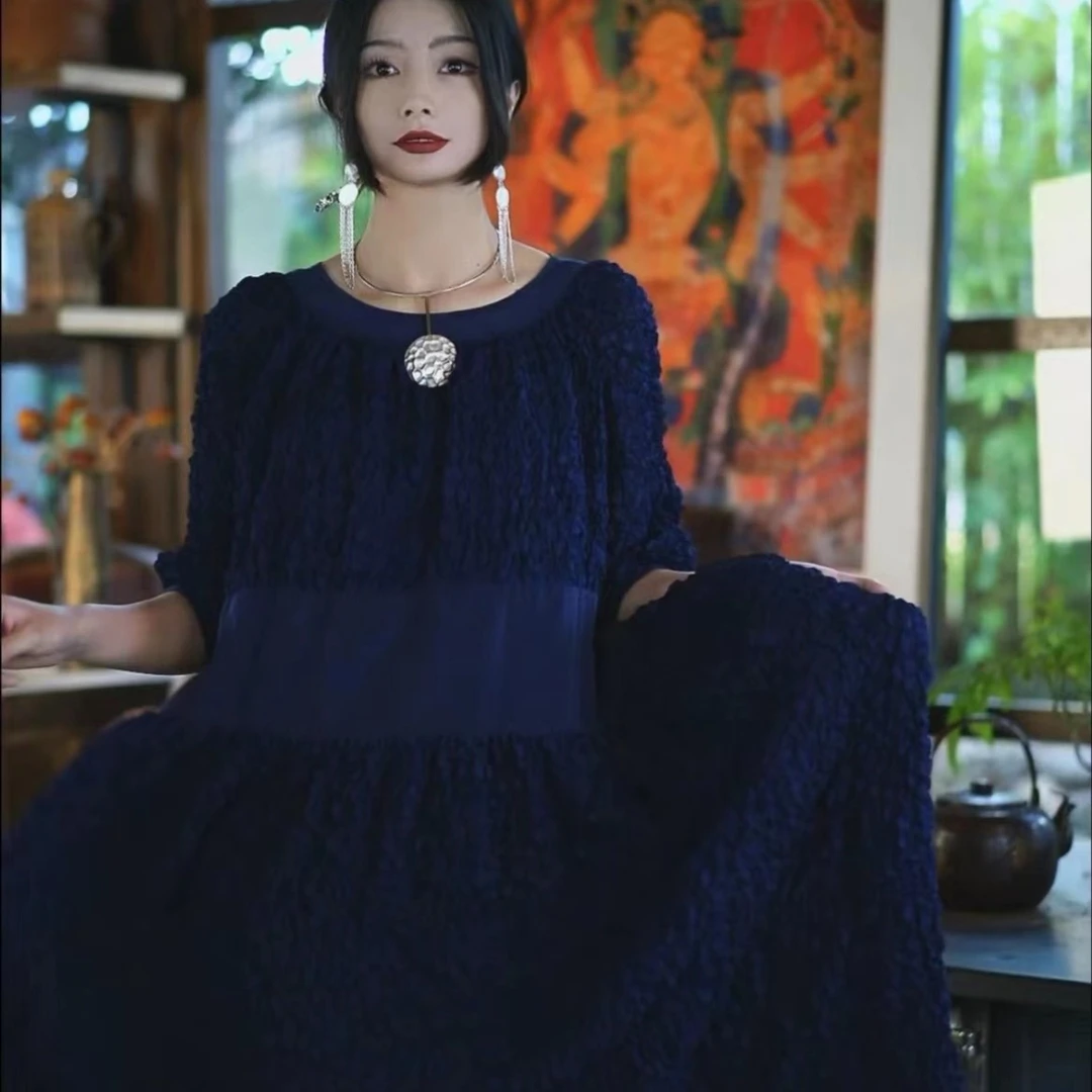 游尘衣物/蝶连衣裙