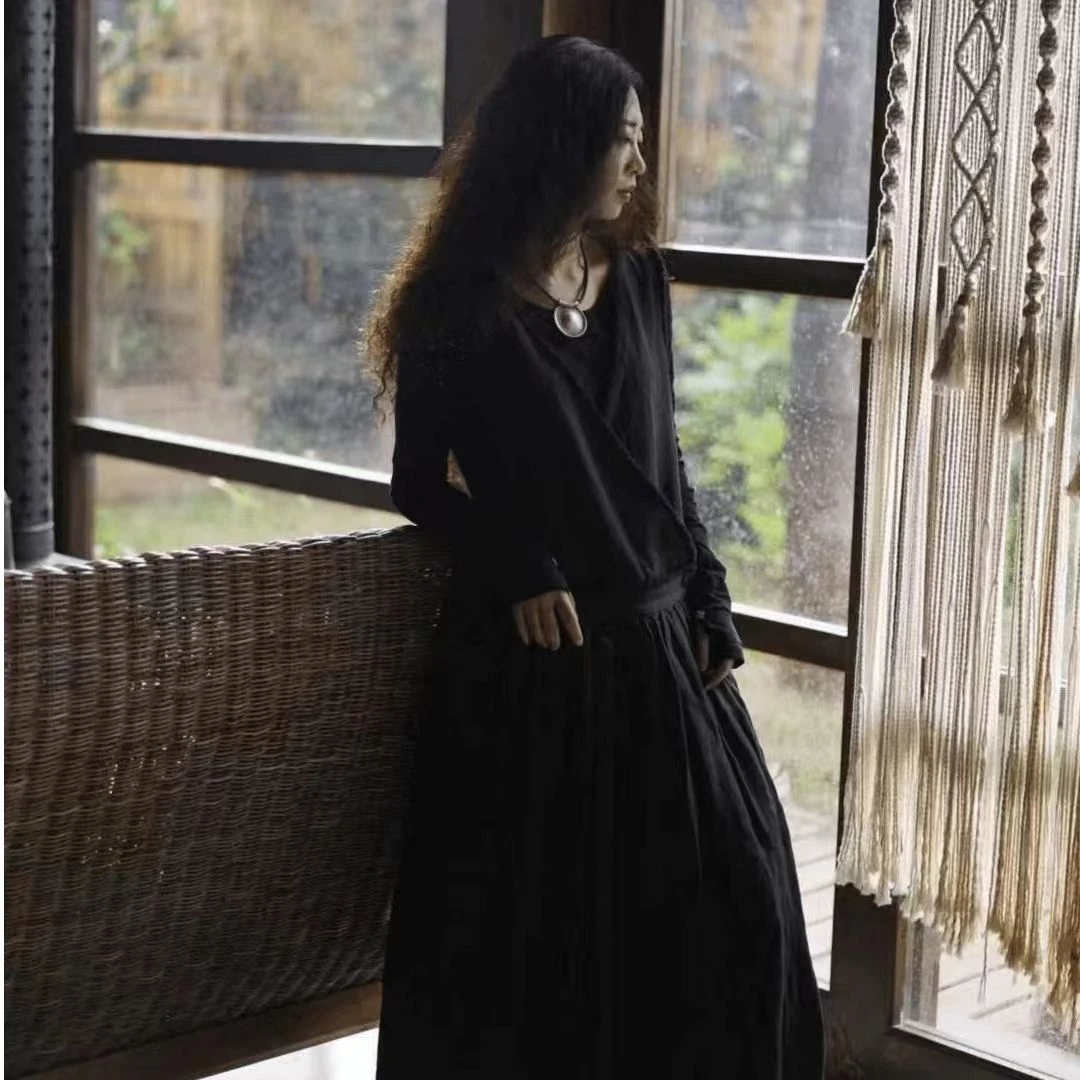 游尘衣物/桑背心裙