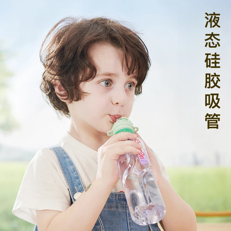 儿童宝宝便携喝水防呛水瓶盖矿泉水吸管盖水瓶转换嘴头帽通用