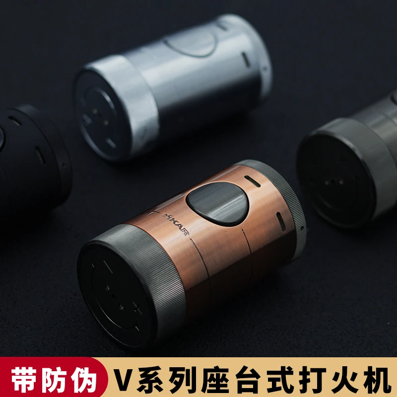 美国Xikar西卡雪茄专用打火机台式防风直冲高端充气耐用超大容量