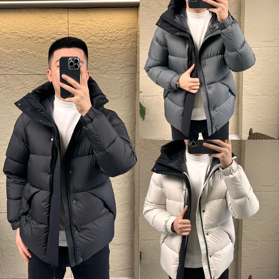 态度｜6160 冬季新款 黑武士 加厚时尚连帽羽绒服外套