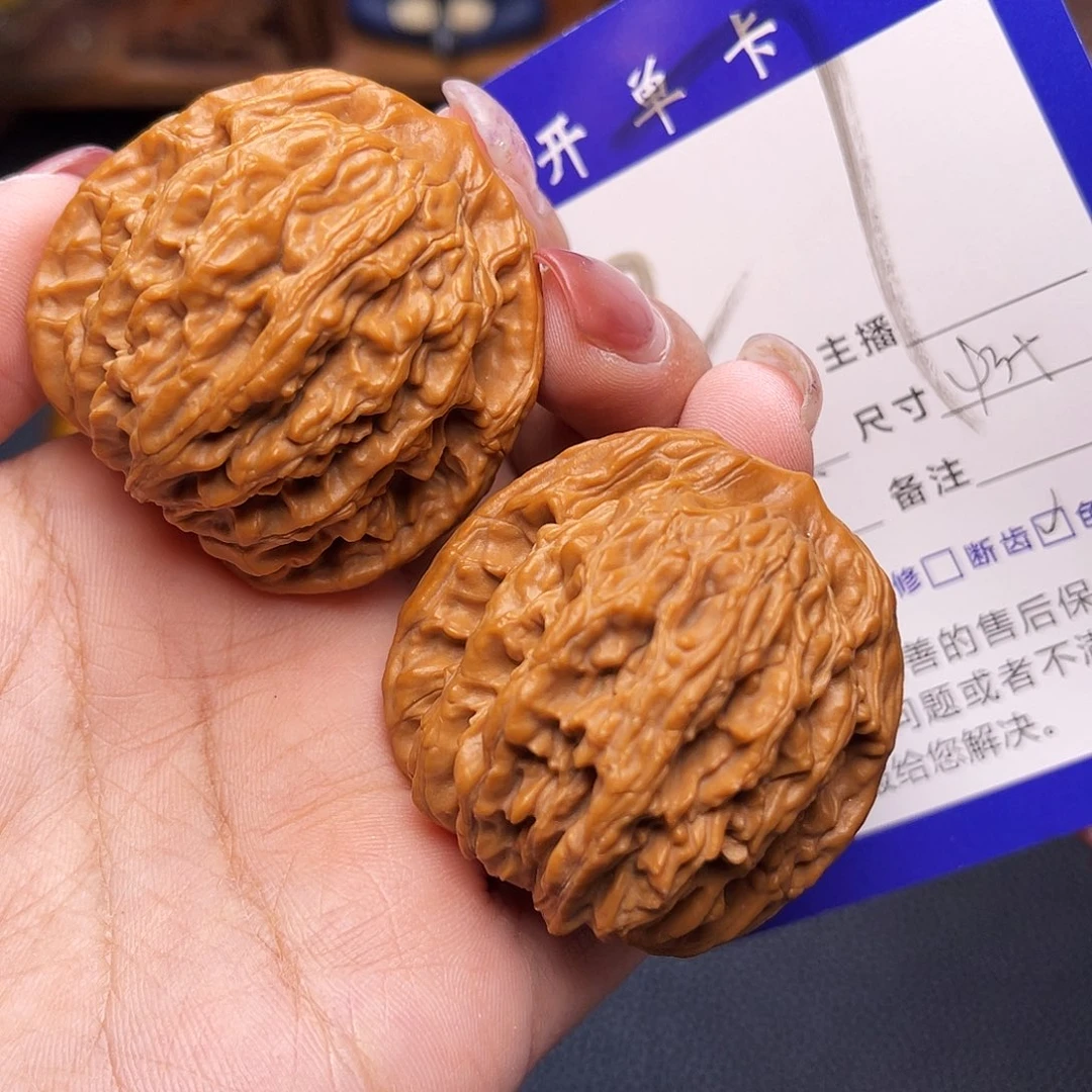 桃核吊坠虎头无刀修43+尺寸y