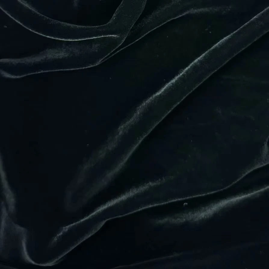 【 真丝丝绒 】中国风桑蚕丝真丝丝绒货制衣制品彩色面料布料