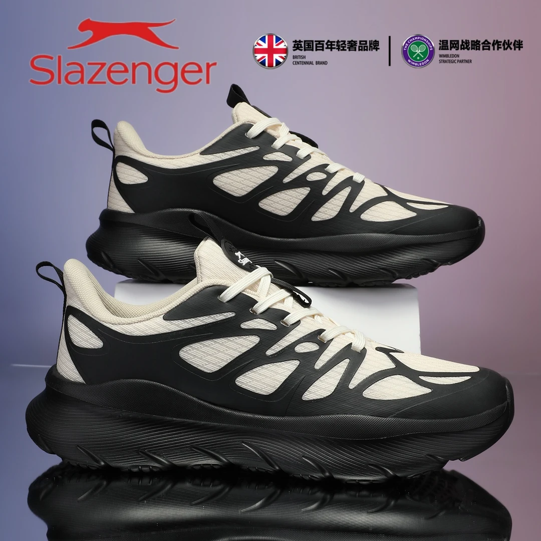 Slazenger/史莱辛格英国皇室轻奢品牌加厚缓震软底运动鞋S-068