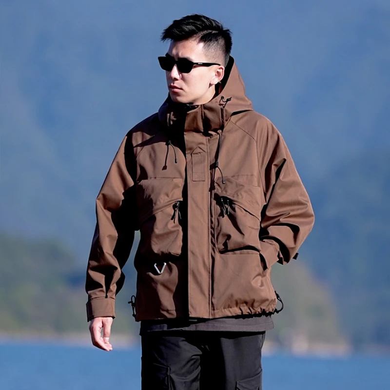 DIDORSSBO冬季新款90鹅绒连帽进藏登山户外工装保暖羽绒服9098