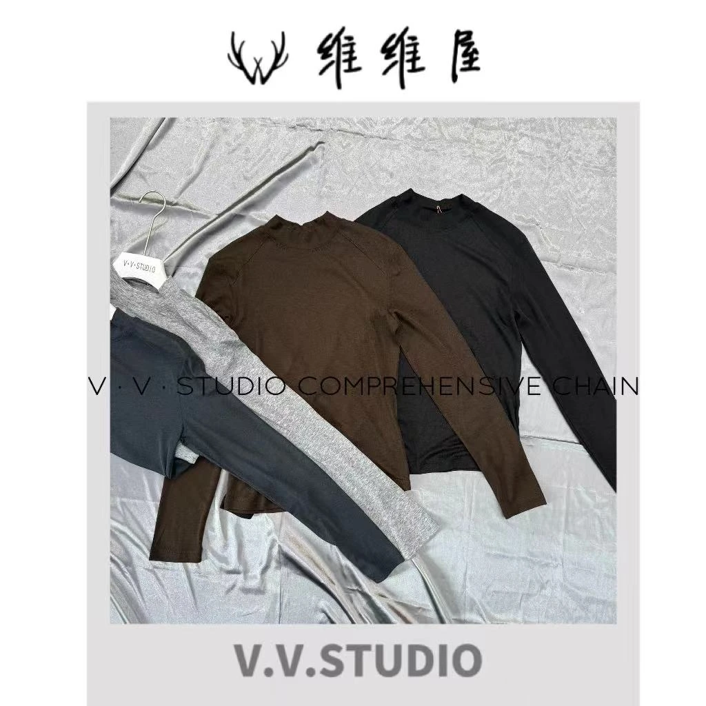 V·V·Studio【立体肩】T恤
