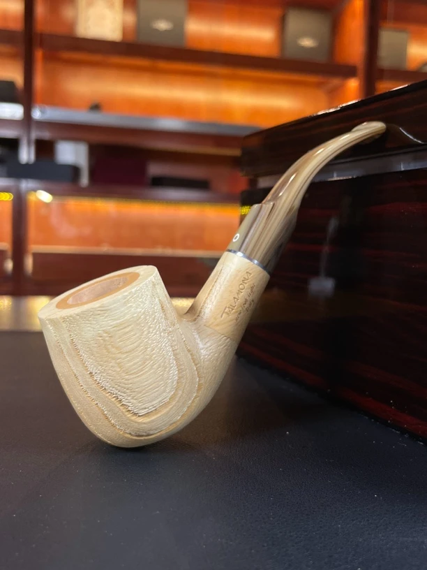 意大利塔拉莫纳特殊系列812石楠木手工烟斗（内径18.4 斗深40.5）