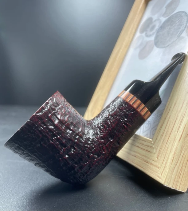 意大利雷迪斯石楠木手工烟斗烟具（内径21.2斗深43.5长116）