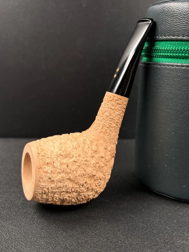 意大利雷迪斯原木色手工石楠木烟具
