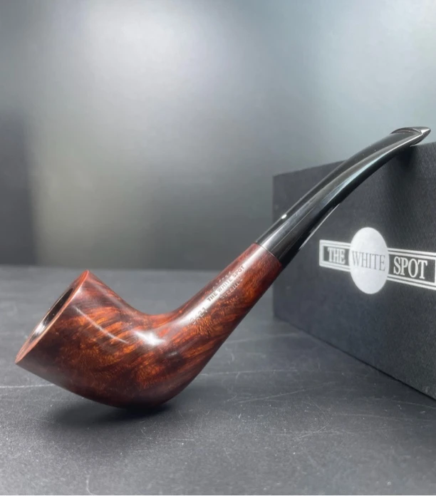 英国The white spot斗amber root系列3421石楠木烟斗烟具