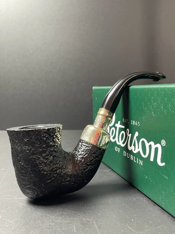 爱尔兰彼得森高端双银龙系统XL315石楠木烟斗 内径20.6 斗深47