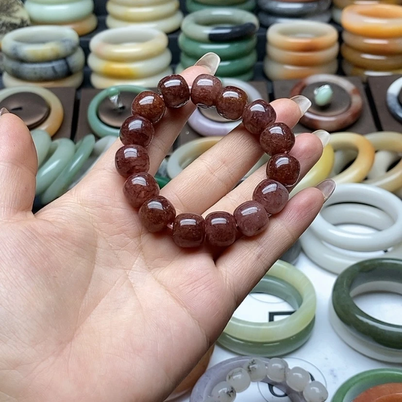 【闪购商品】石英质玉手镯合金用****1