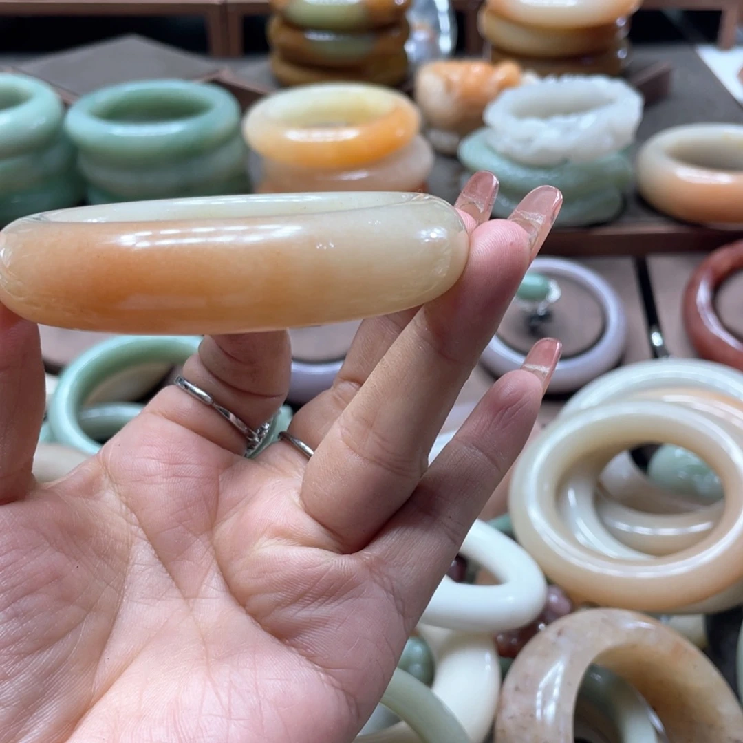 石英质玉手链合金麦*糖