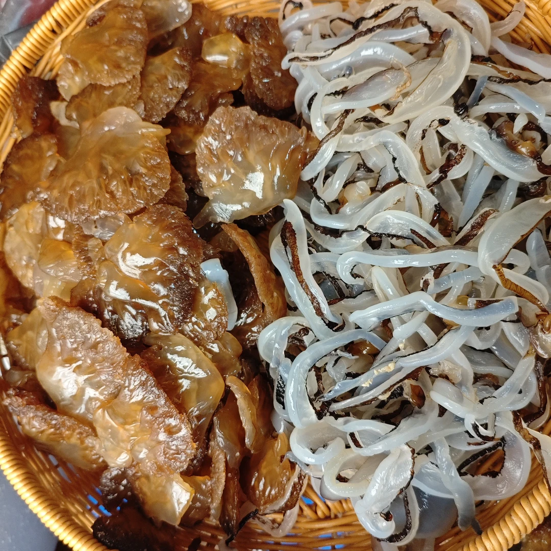 王明霞海蜇野生海蜇5斤非即食凉拌野生海蜇三选一脆爽口感