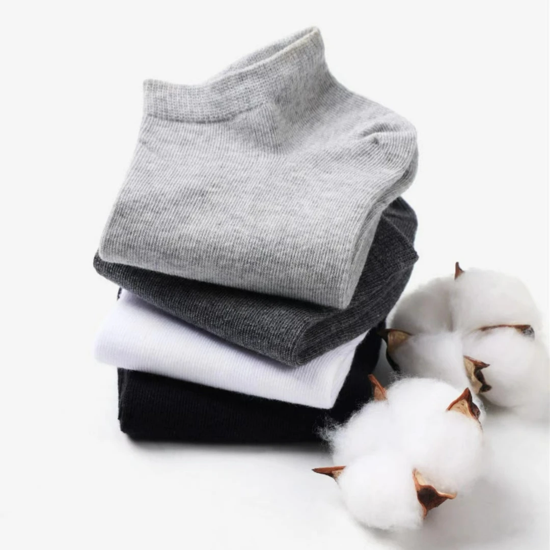 男款袜子男袜纯色成人