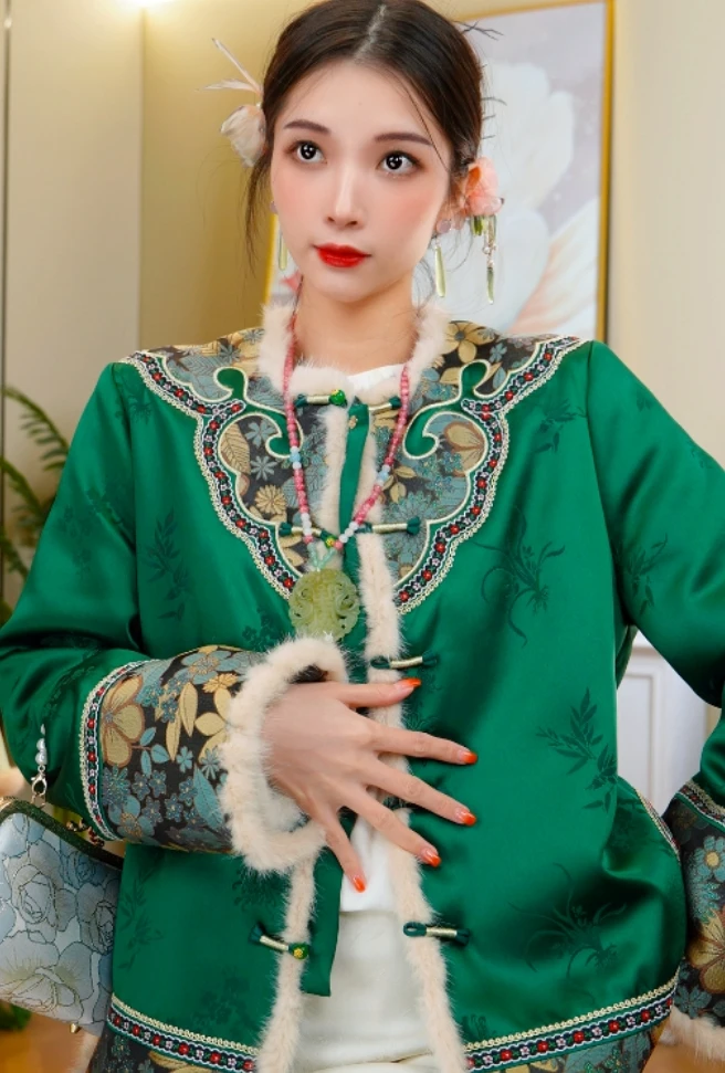 新款典藏版国风夹棉加厚外套2024D6474-小源