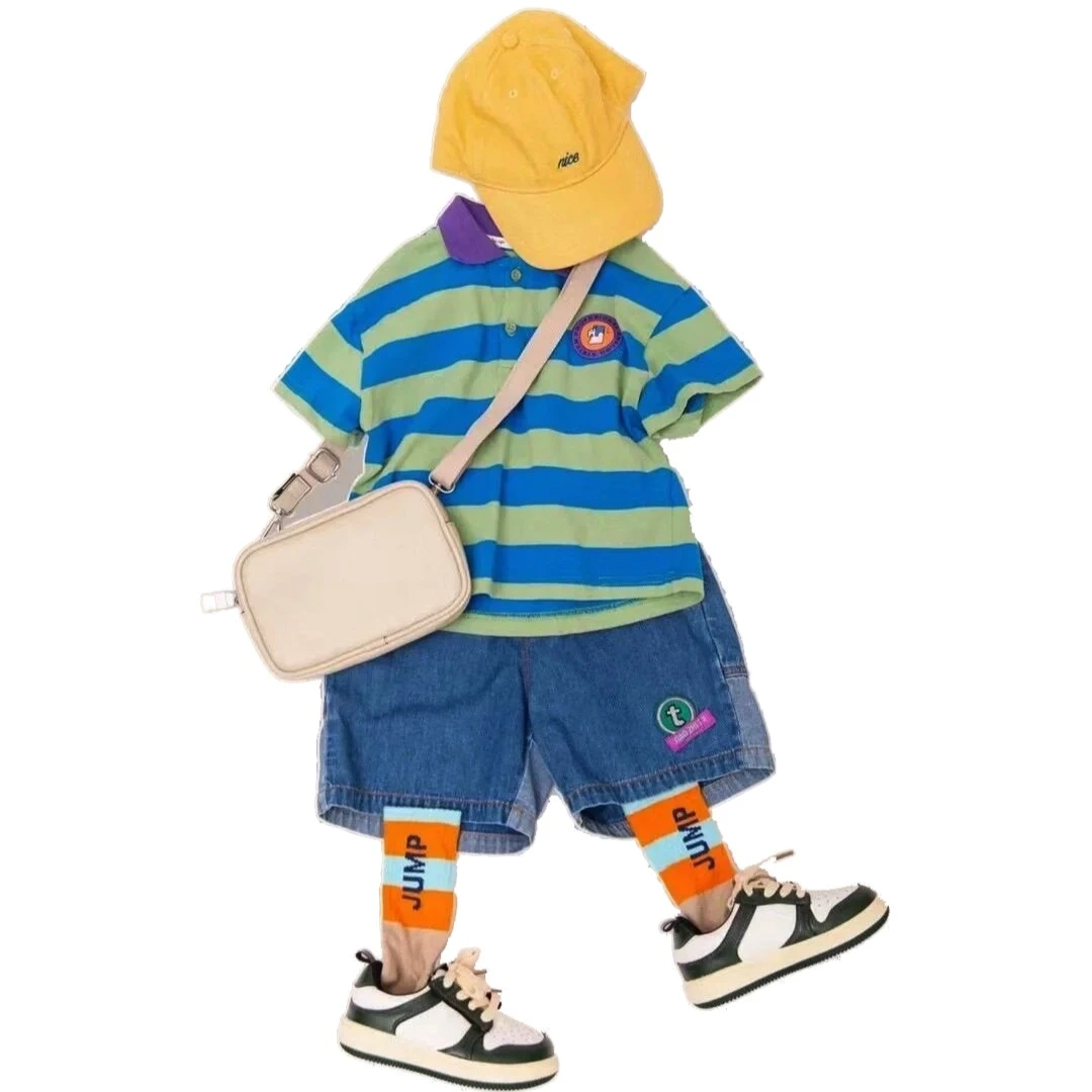 +编码 潮童萌娃穿搭 高品质折扣实体店童装 洋气