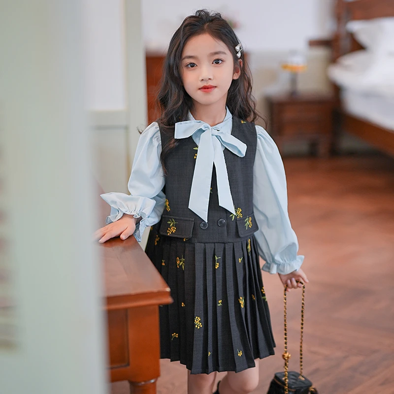 D24007秋季新款女童套装