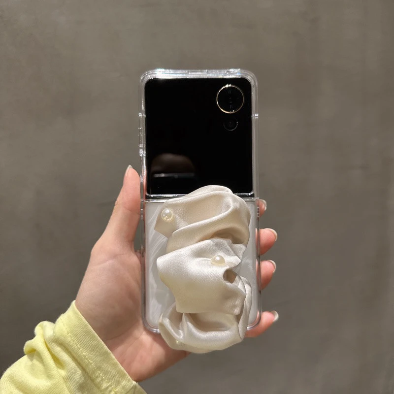 气质腕带适用荣耀Magic V Flip手机壳OPPO小折叠三星Zflip6/5女