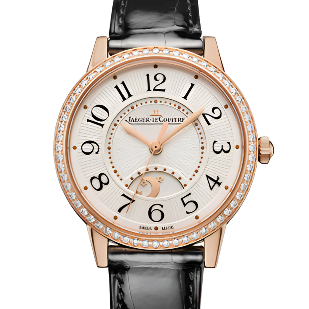 99新 Jaeger-LeCoultre/积家 约会3442430/玫瑰金原钻/34mm/ 全套