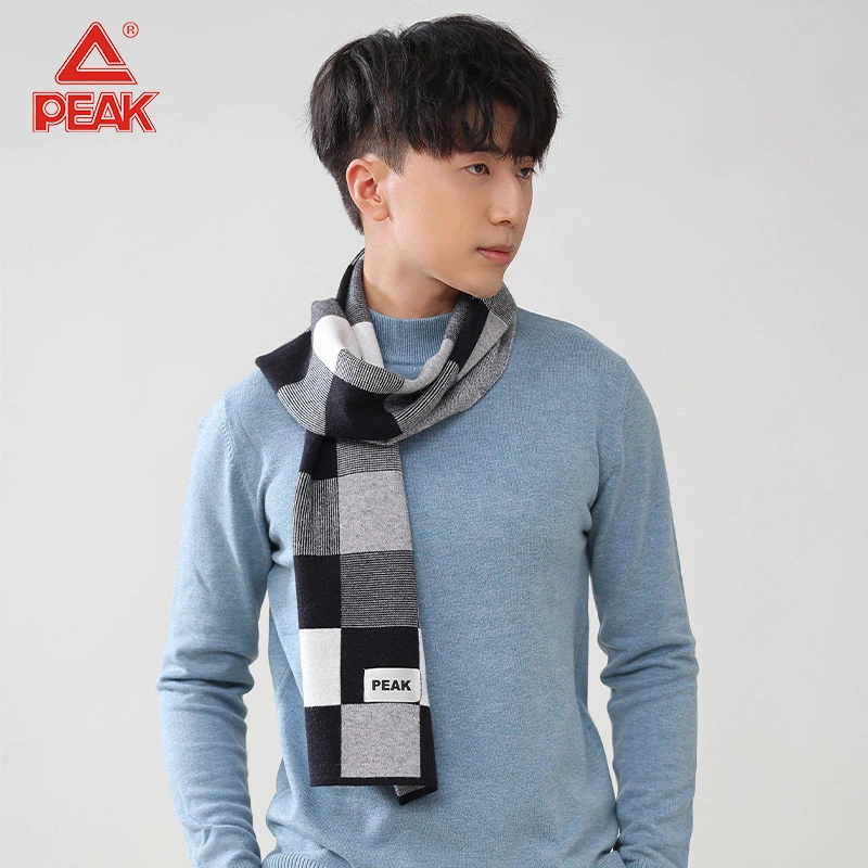 匹克围巾男秋冬款女围巾冬季披肩冬天围巾保暖男生百搭防静电男士