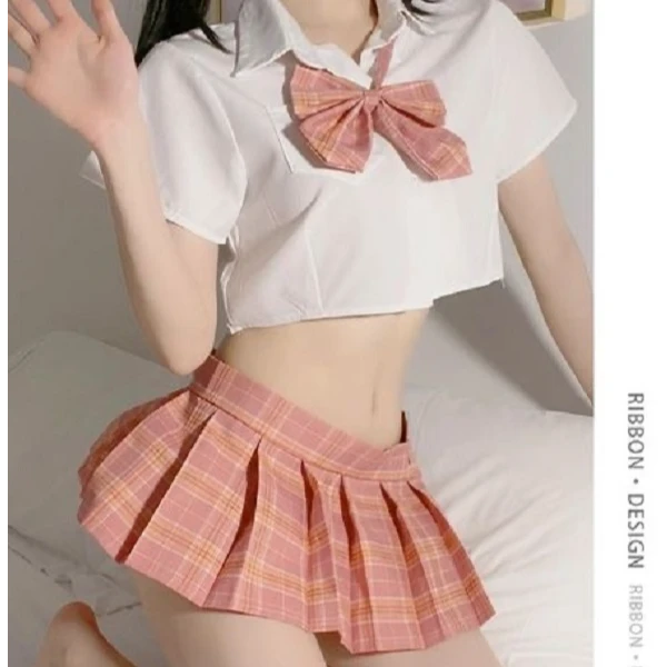 【jk】清纯少女校供风制服套装设计感小众衬衫短裙