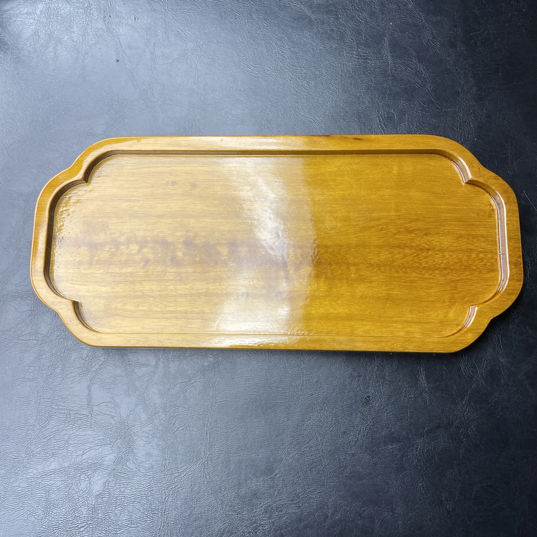 金丝楠木茶盘手工整料制作家用轻奢精致中式风格干泡台茶盘