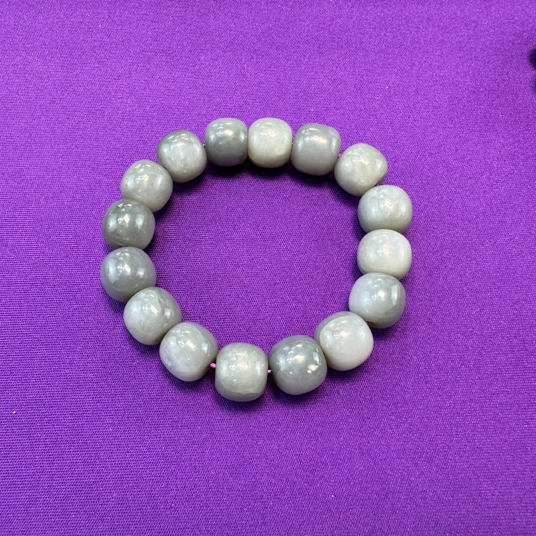 和田玉手串卡12mm