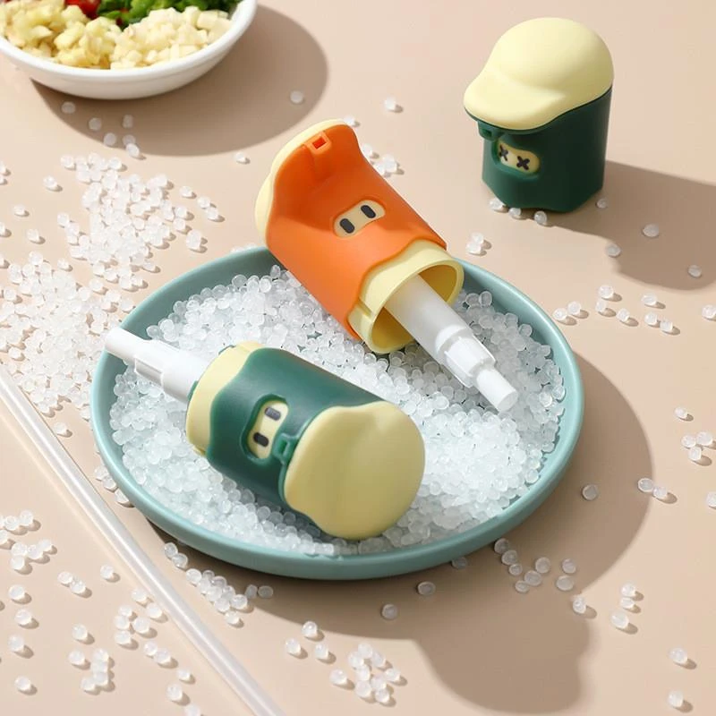 2023新款厨房蚝油按压器卡通萌趣耗油按压器泵头创意家用按压式挤