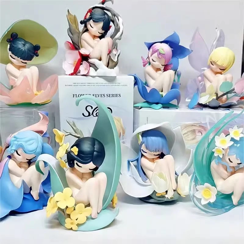 sleep花之精灵系列盲盒潮玩手办