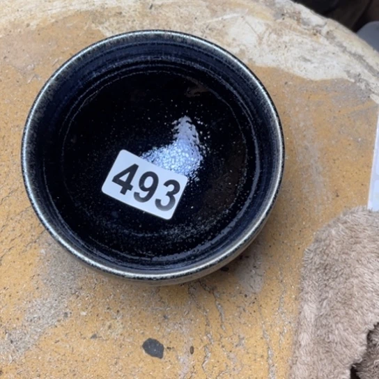 茶盏沐雨茶器柴烧主人杯