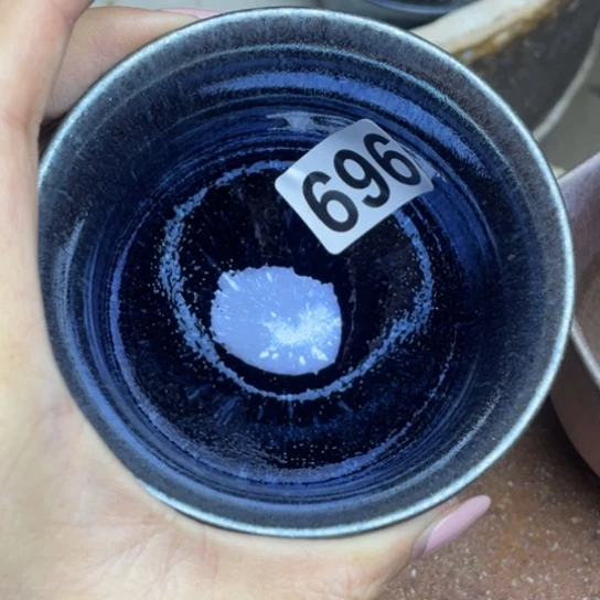 茶盏沐雨茶器柴烧主人杯