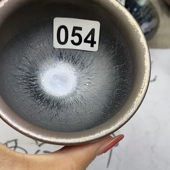 茶盏沐雨茶器柴烧主人杯