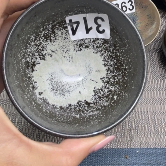 茶盏沐雨茶器柴烧主人杯